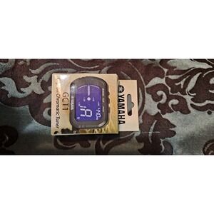 GENUINE Yamaha GCT1 Clip-On Chromatic Tuner - for Guitar Bass Violin Ukulele